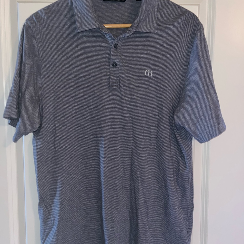 Travis Mathew Men's Polo Shirt in Dark Gray
